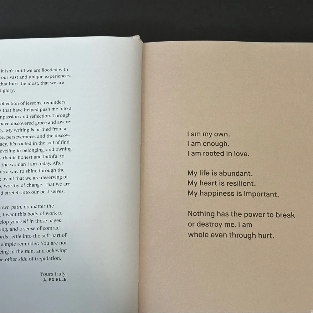 After the Rain Hardcover by Alexandra Elle | Memoir, Self-help | Hardcover - Picture 10 of 11